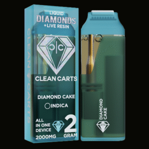 CLEAN CART DIAMOND CAKE